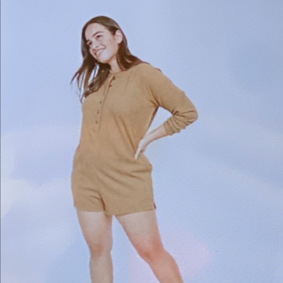 Old Navy Pants - Old Navy Long Sleeve Ribbed Button-Down Lounge Romper for Women New